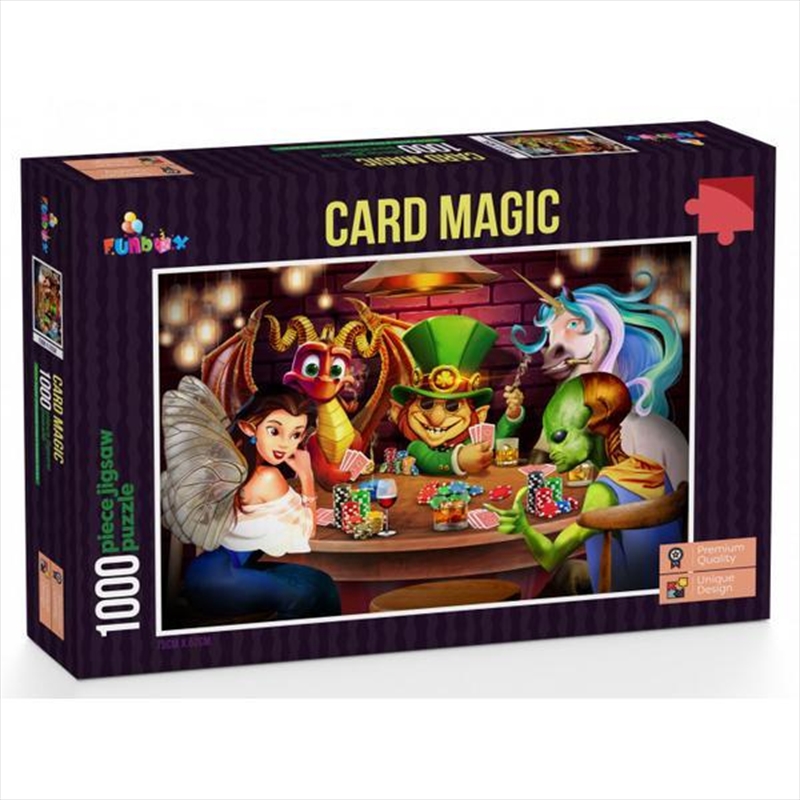 Card Magic 1000 Piece Puzzle/Product Detail/Education and Kids