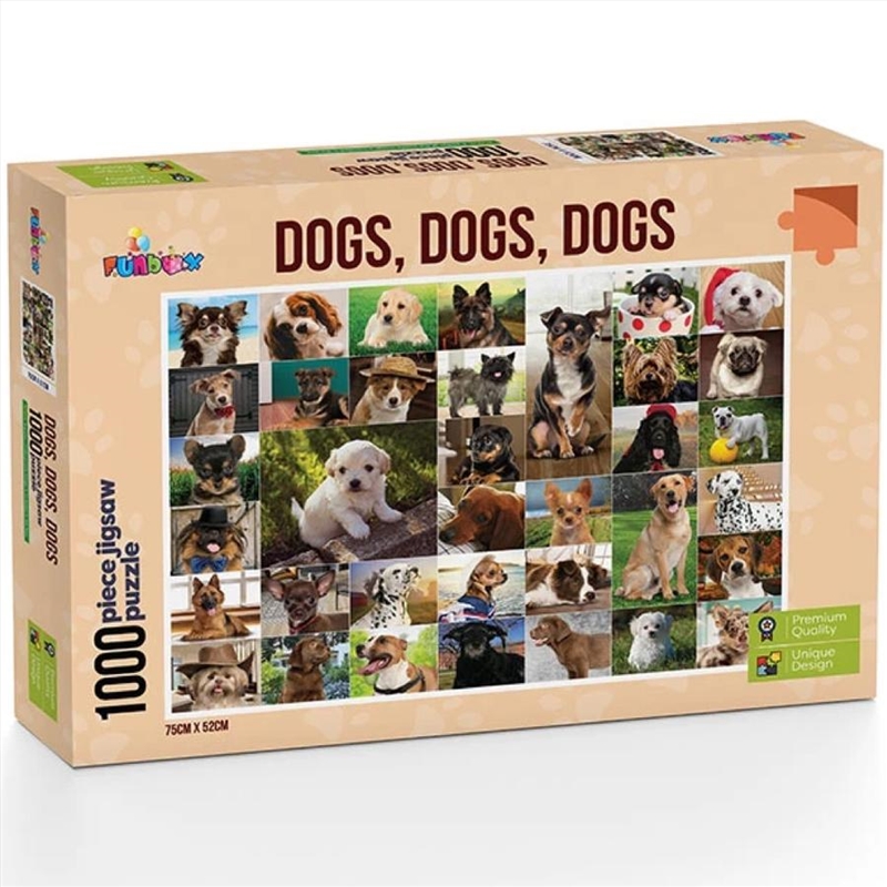 Dogs Dogs Dogs 1000 Piece Puzzle/Product Detail/Nature and Animals