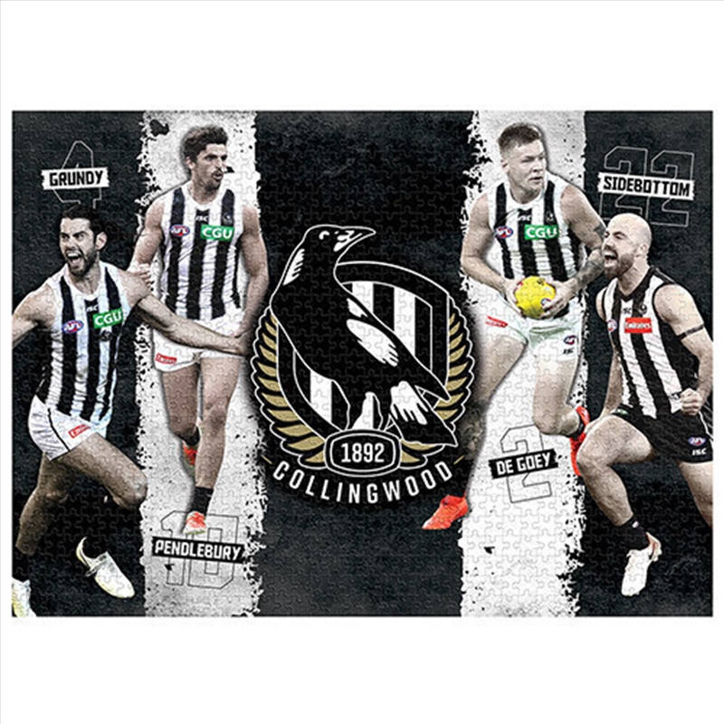 Collingwood Magpies 4 Player 1000 Piece Puzzle/Product Detail/Auto and Sport