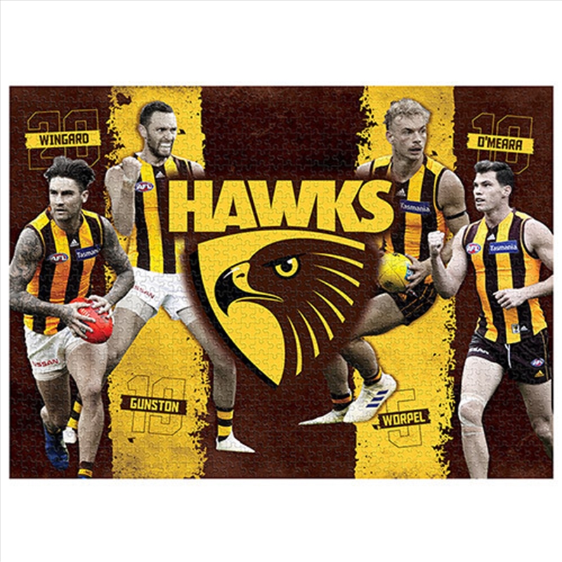 Hawthorn Hawks 4 Player 1000 Piece Puzzle/Product Detail/Jigsaw Puzzles