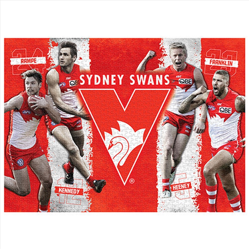 Sydney Swans 4 Player 1000 Piece Puzzle/Product Detail/Auto and Sport