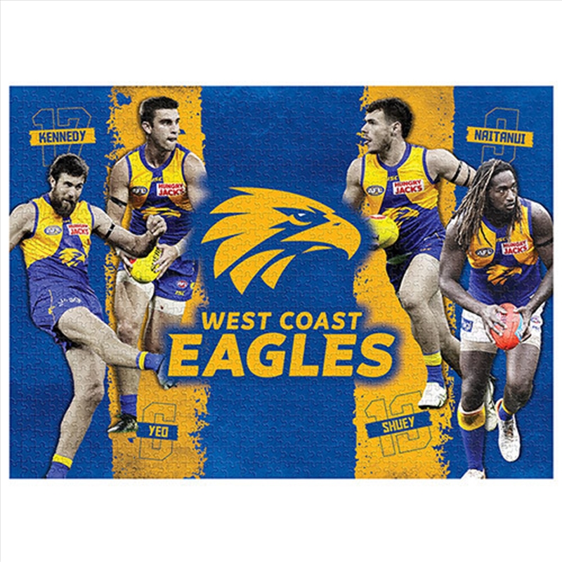 West Coast Eagles 4 Player 1000 Piece Puzzle/Product Detail/Auto and Sport