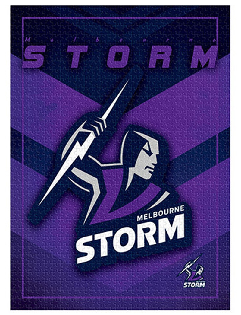 Team Logo Melbourne Storm 1000 Piece Puzzle/Product Detail/Auto and Sport