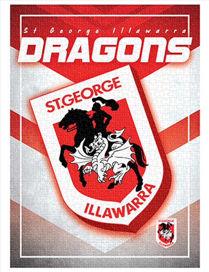 Team Logo St George Dragons 1000 Piece Puzzle/Product Detail/Auto and Sport