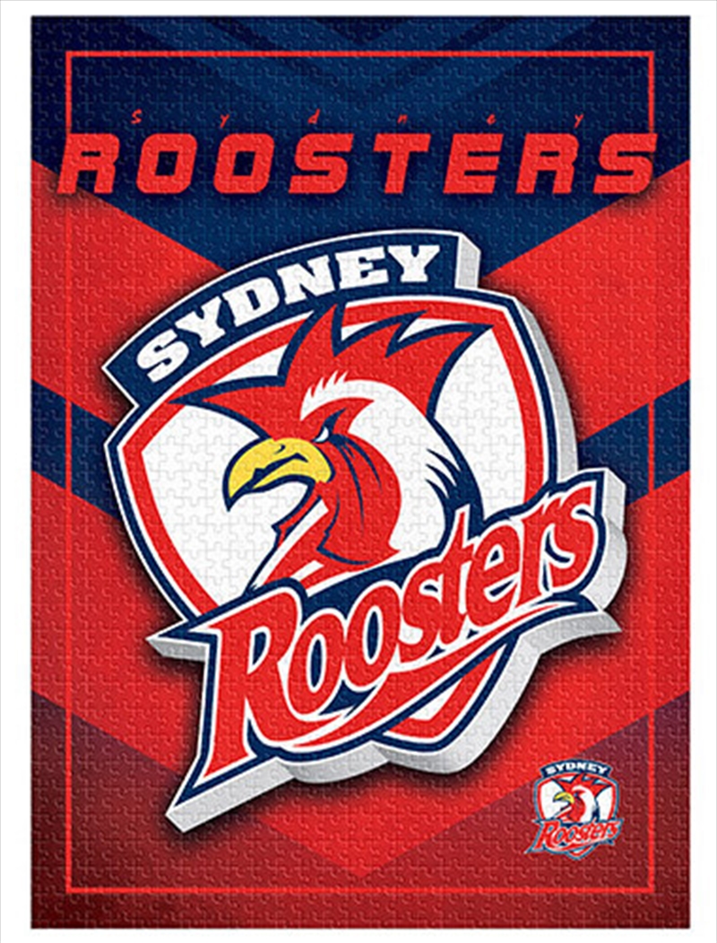 Team Logo Sydney Roosters 1000 Piece Puzzle/Product Detail/Auto and Sport