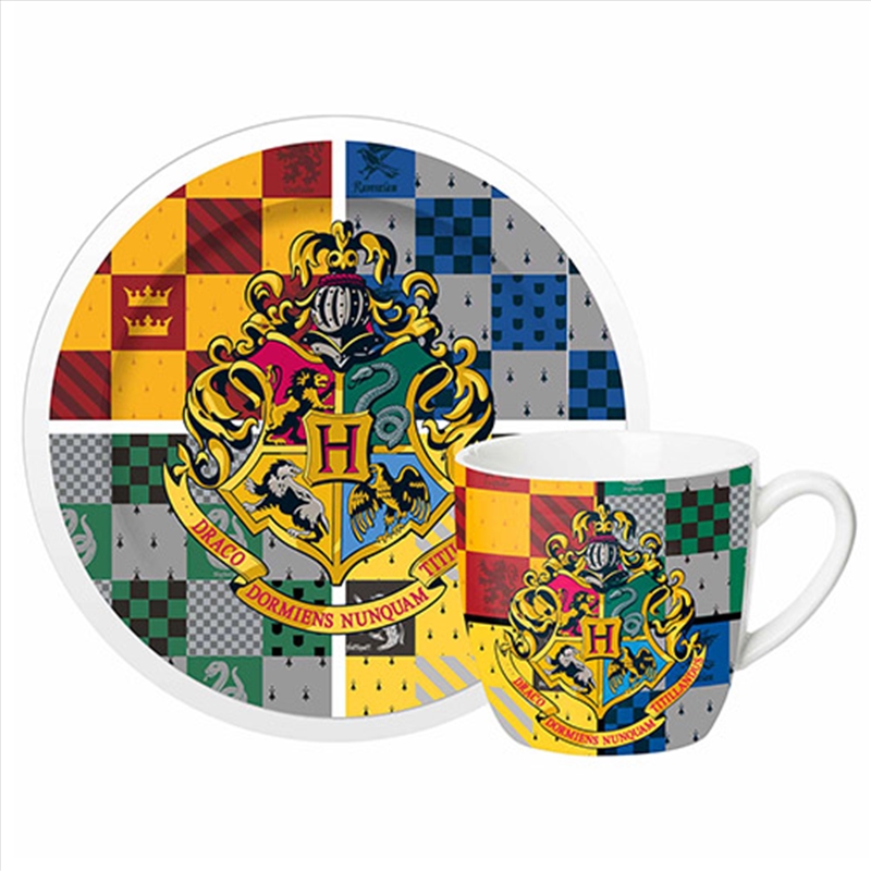 Buy Harry Potter 4 House Mug And Saucer Sanity