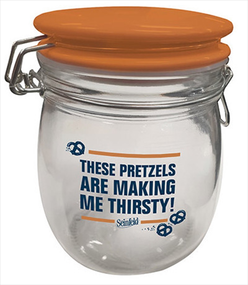 Pretzel Glass Canister - Seinfeld/Product Detail/Glasses, Tumblers & Cups