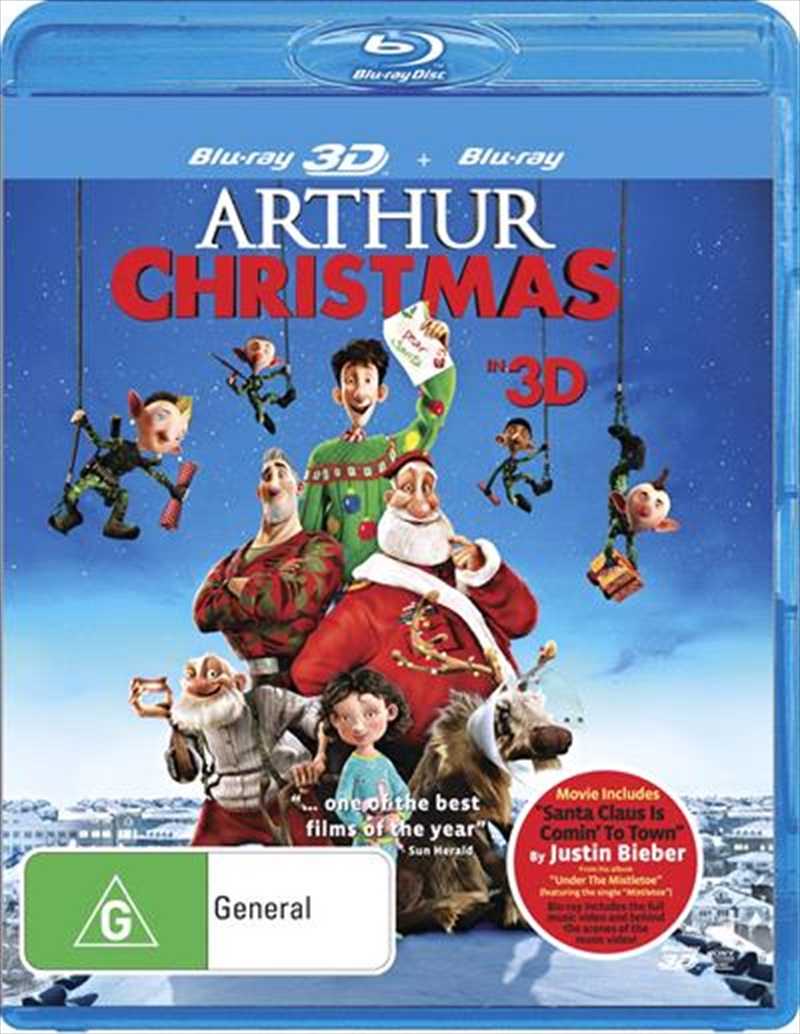 Arthur Christmas  3D + 2D Blu-ray/Product Detail/Animated