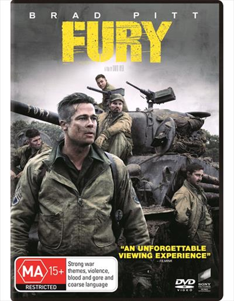 Buy Fury on DVD | Sanity