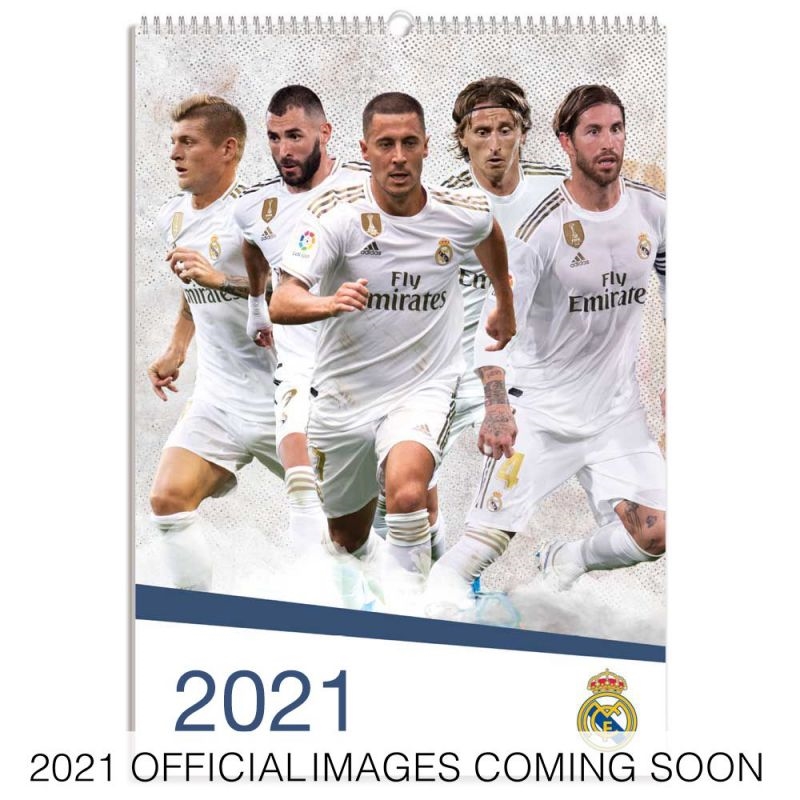 Real Madrid (EPL) 2021 A3 Calendar/Product Detail/Calendars & Diaries
