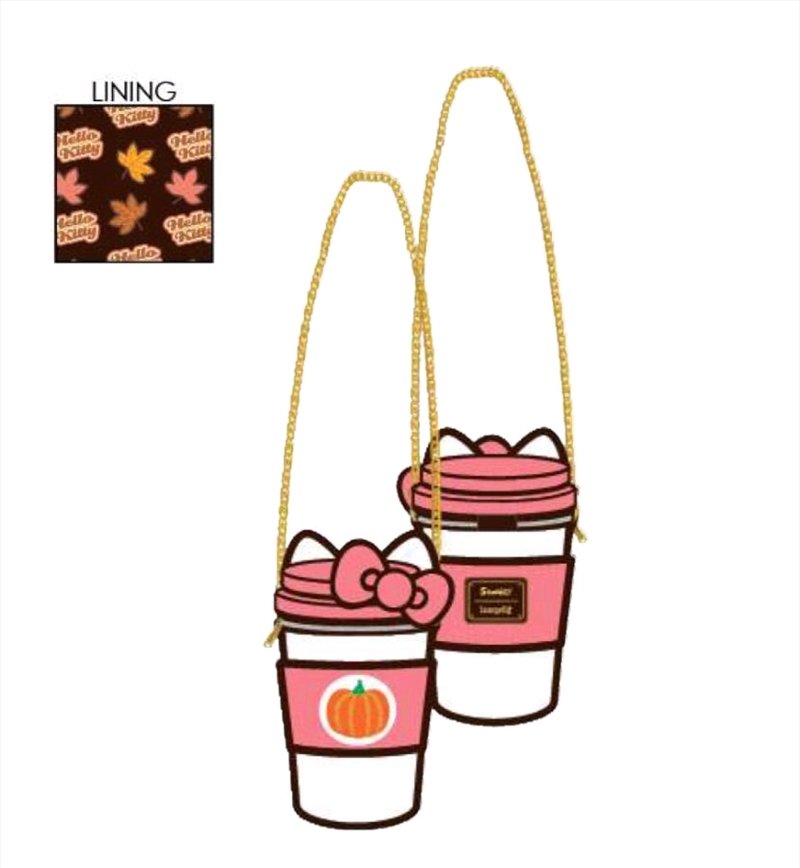 Loungefly - Hello Kitty - Pumpkin Spice Cup Crossbody Bag | Apparel
