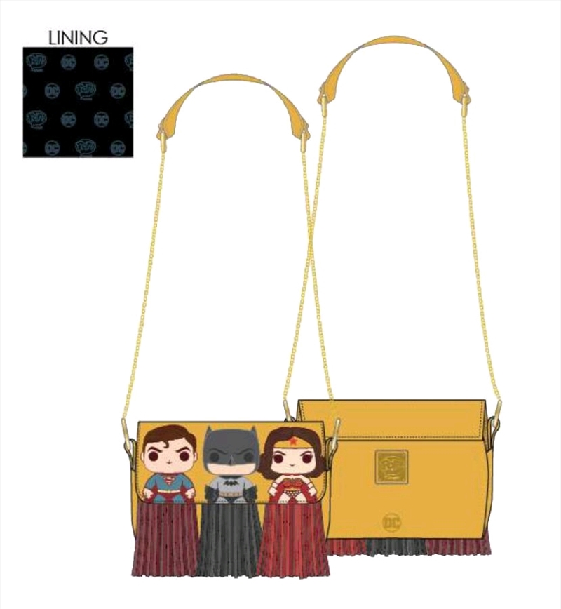 Loungefly - DC Comics - Fringe Capes Crossbody/Product Detail/Bags