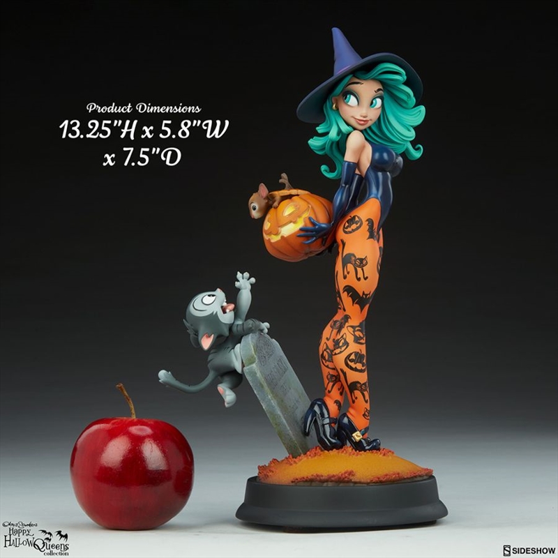 Happy Hallowqueens - Pumpkin Witch Statue | Merchandise