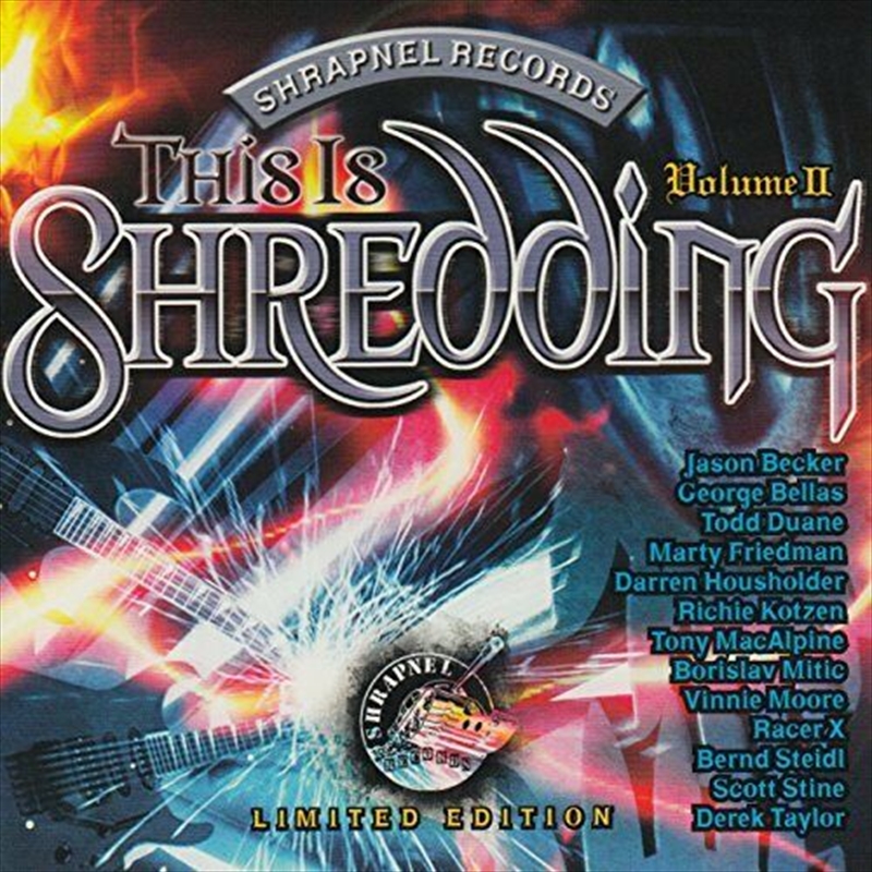 This Is Shredding - Volume 2/Product Detail/Rock
