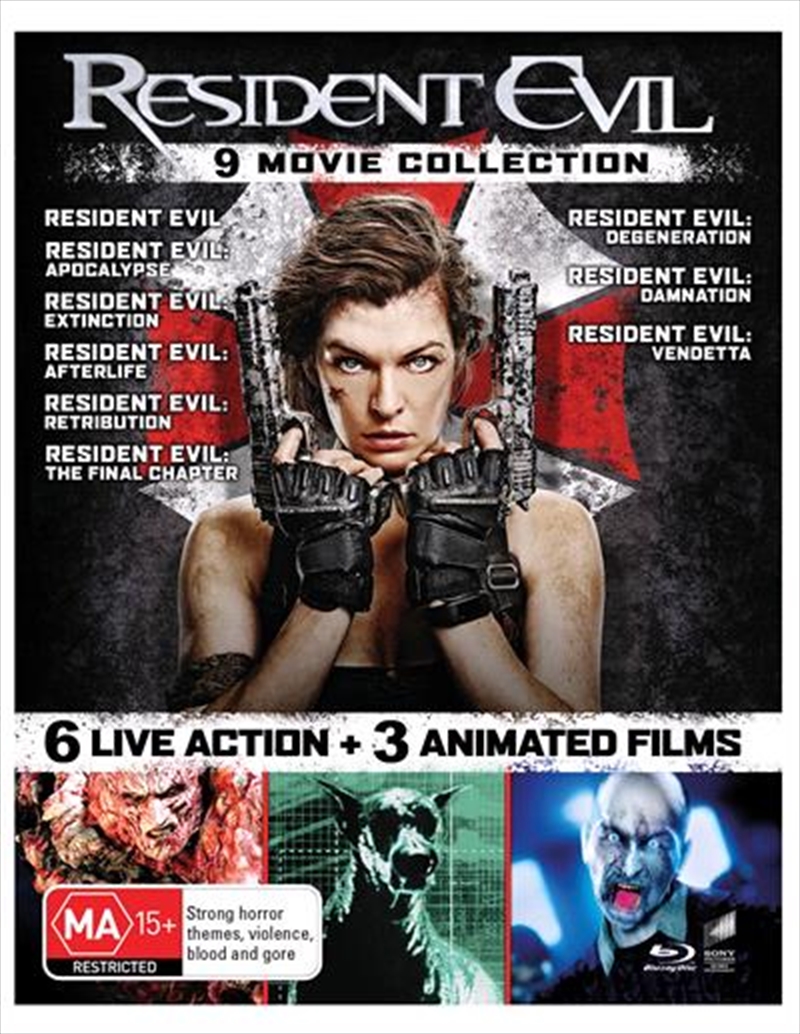 Resident Evil  Franchise Pack Blu-ray/Product Detail/Action