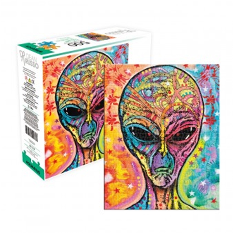 Aquarius Dean Russo Alien 500 Piece Jigsaw Puzzle | Merchandise