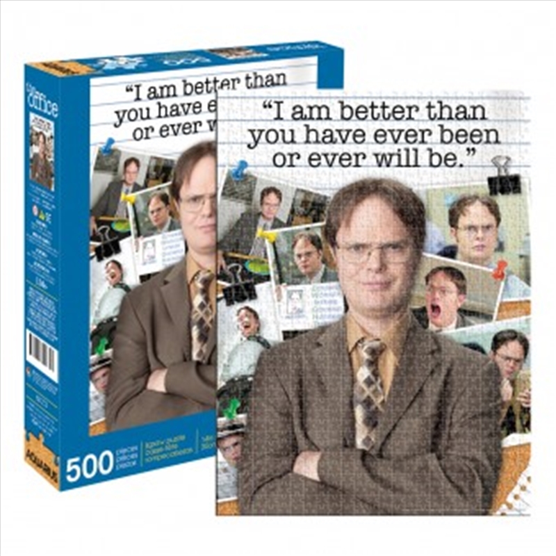 Office - Dwight Schrute Quote 500 Piece Puzzle | Merchandise