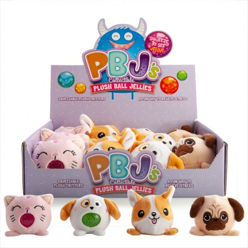 Pets Plush Ball Jellies - (SENT AT RANDOM)/Product Detail/Stress & Squishy