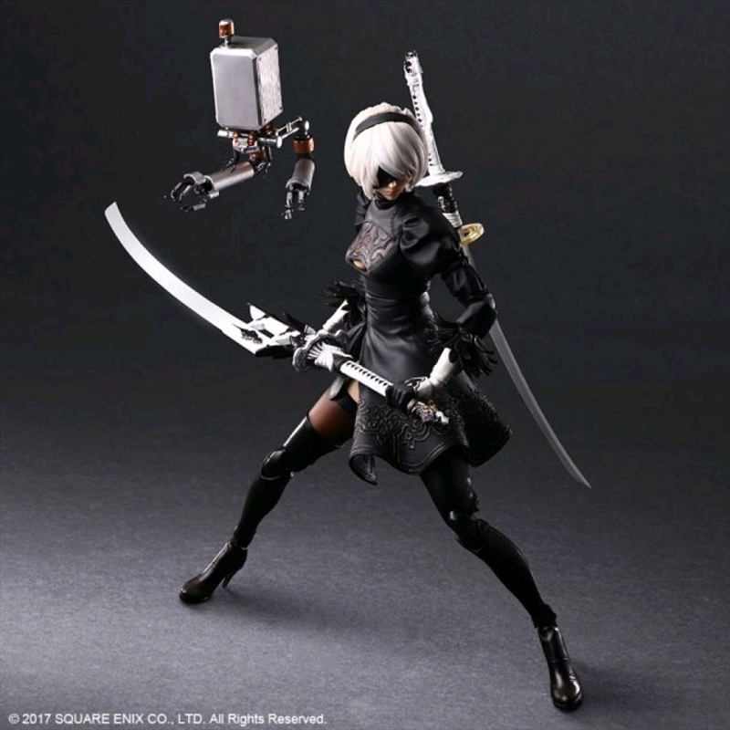 Nier: Automata - YoRHa No.2 Type B Deluxe Play Arts Action Figure/Product Detail/Figurines