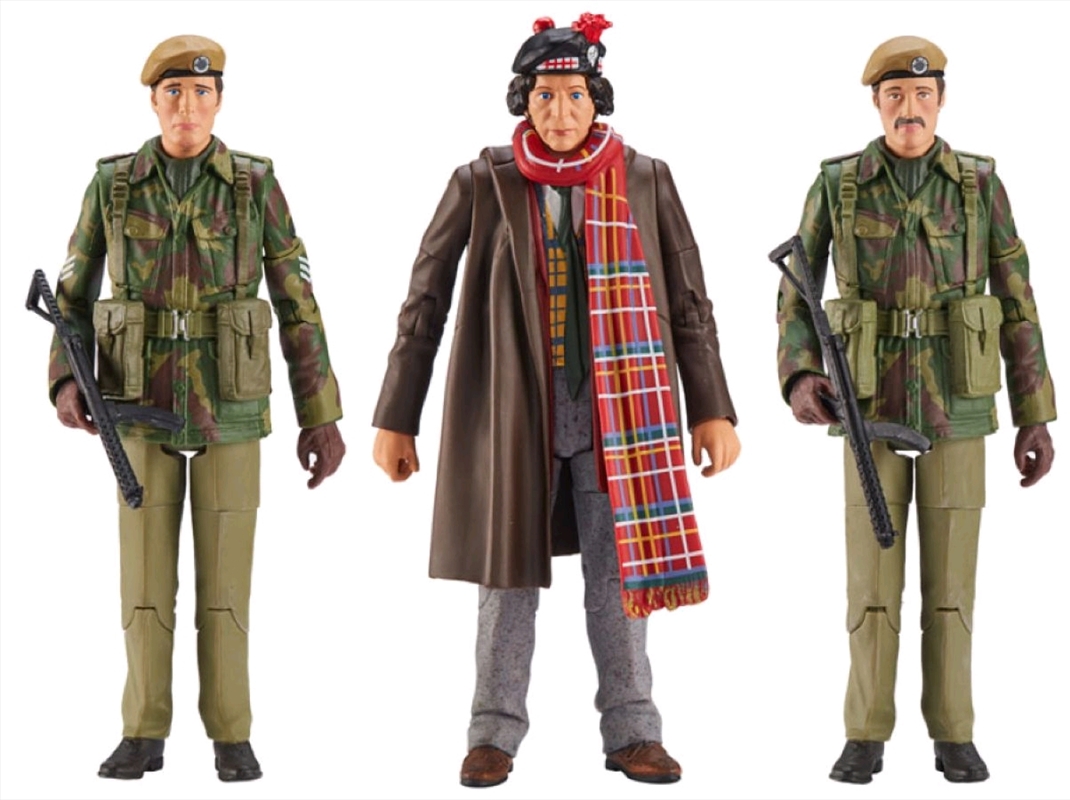 Doctor Who - UNIT Terror of the Zygons Action Figure 3-pack/Product Detail/Figurines