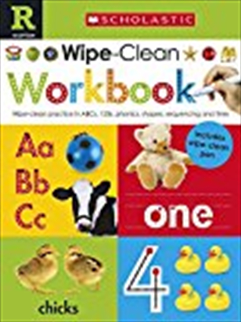Scholastic Early Learners: Wipe Clean Workbook/Product Detail/Kids Activity Books