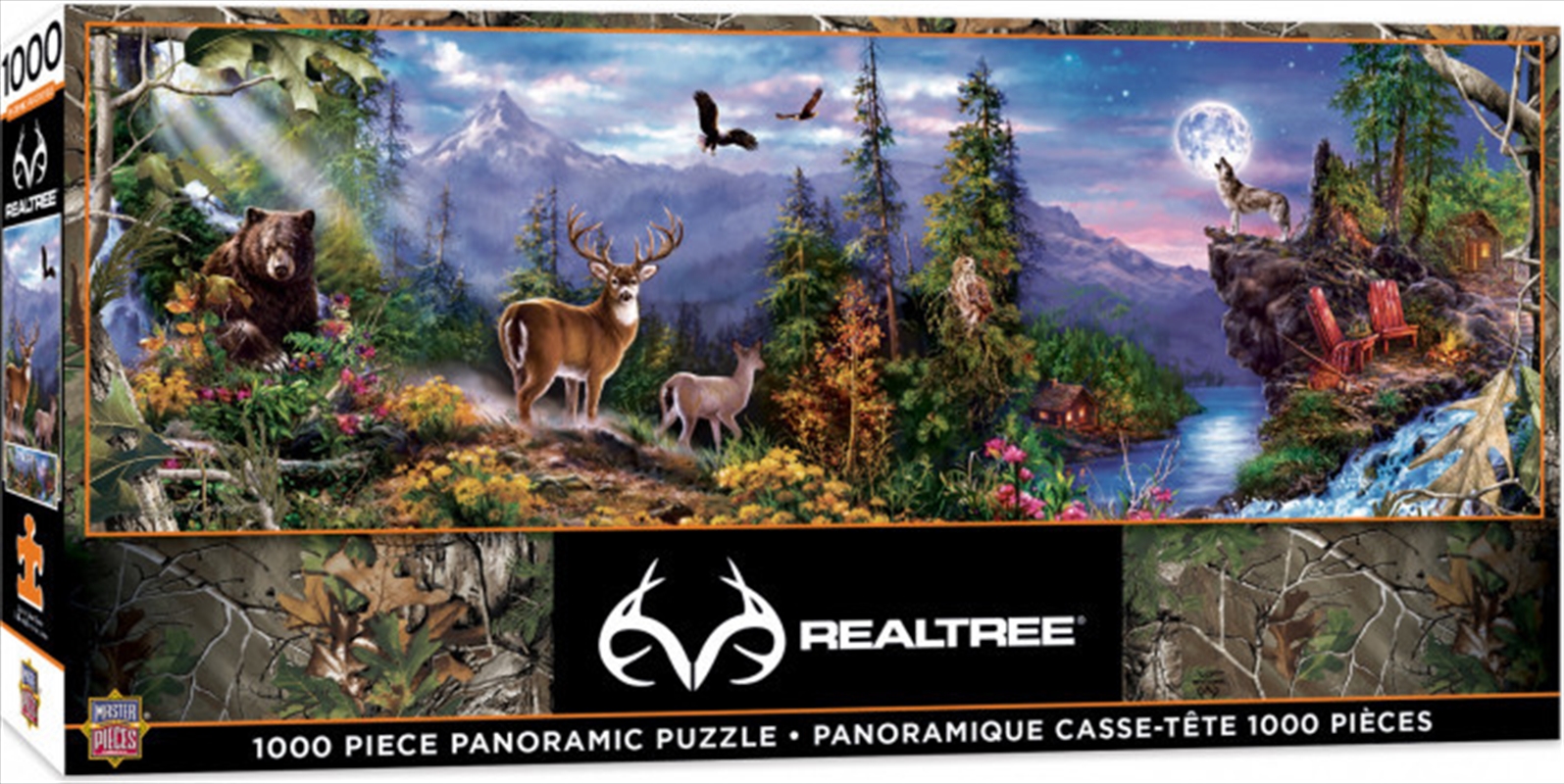 Licensed Panoramic Realtree 1000 Piece Puzzle/Product Detail/Art and Icons