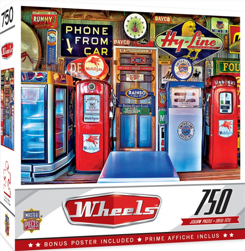 Wheels Classic Gas 750 Piece Puzzle/Product Detail/Education and Kids