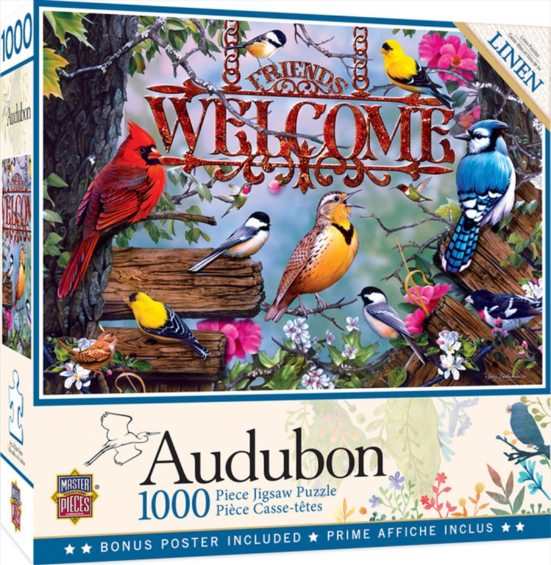 Audubon Perched 1000 Piece Puzzle/Product Detail/Art and Icons