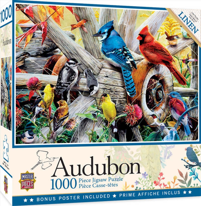 Audubon Backyard Birds 1000 Piece Puzzle/Product Detail/Nature and Animals