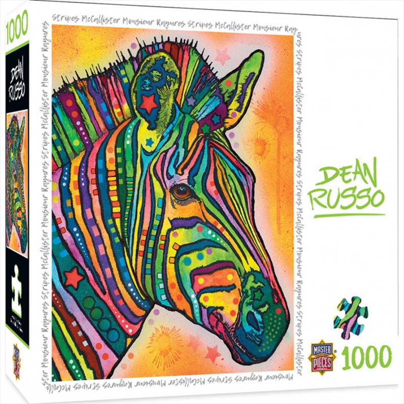 Dean Russo Stripes Mccalister 1000 Piece Puzzle/Product Detail/Nature and Animals