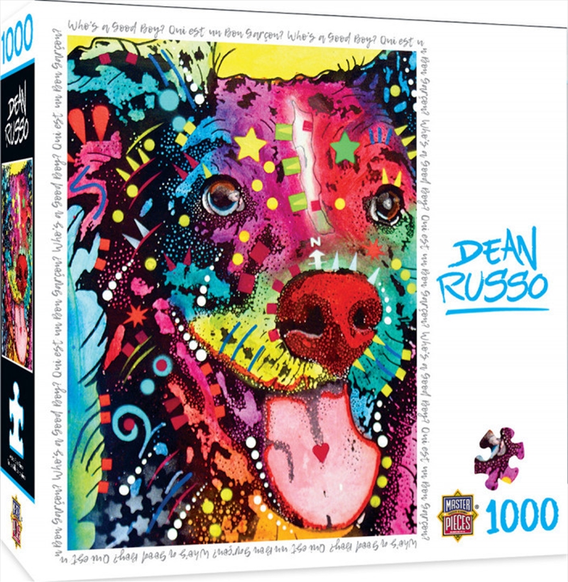 Dean Russo Who's A Good Boy 1000 Piece Puzzle/Product Detail/Nature and Animals