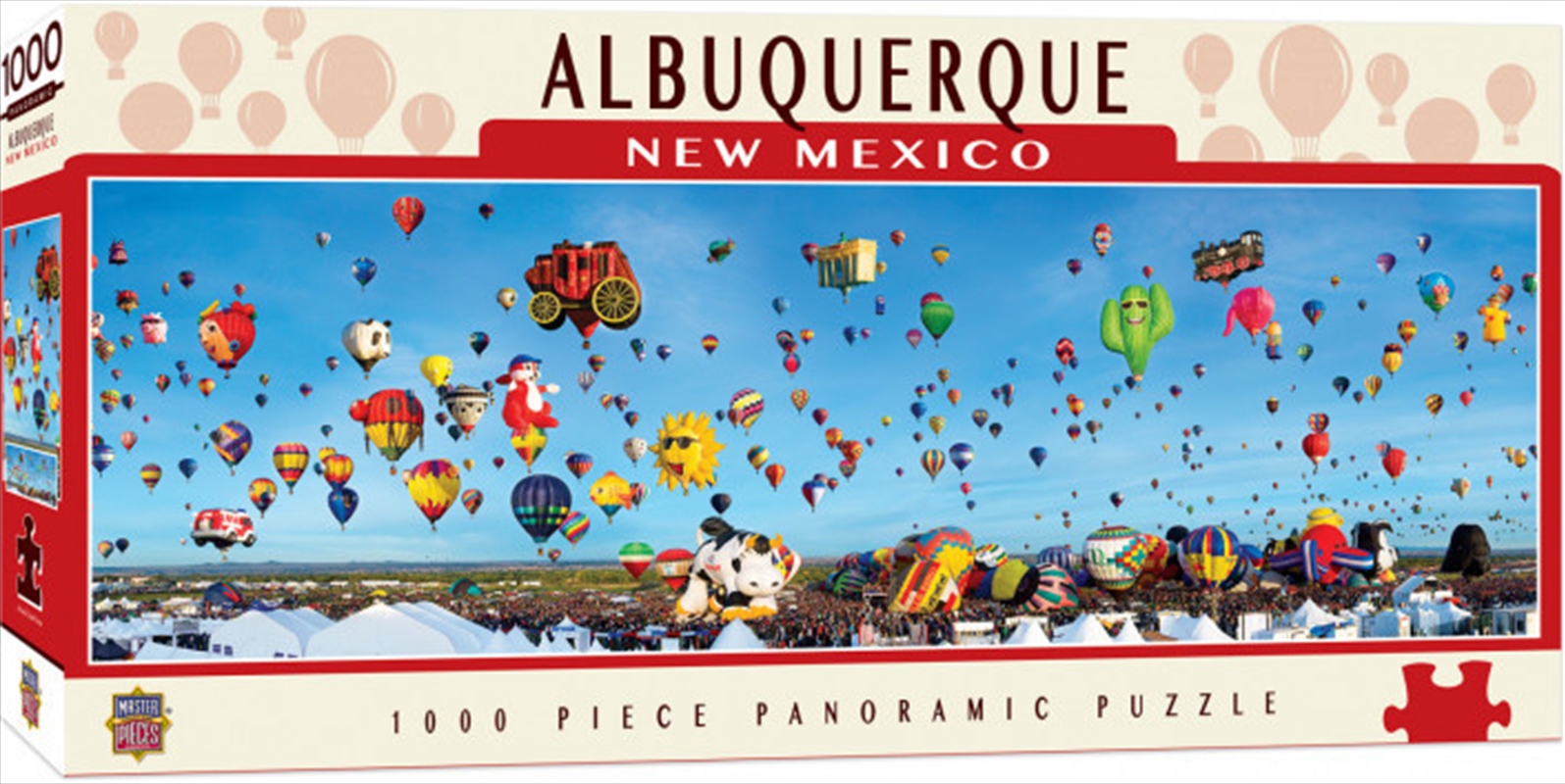 City Panoramic Albuquerque 1000 Piece Puzzle/Product Detail/Destination