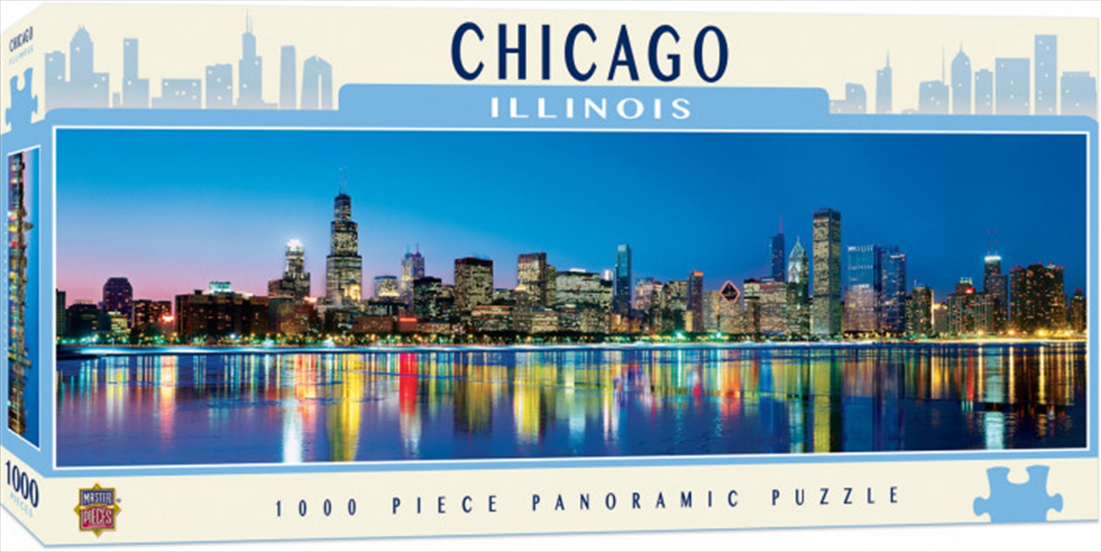 City Panoramic Chicago 1000 Piece Puzzle/Product Detail/Destination