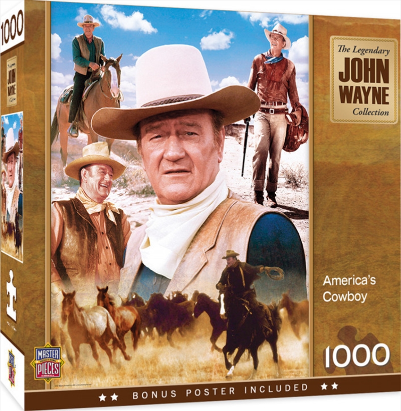 John Wayne America's Cowboy 1000 Piece Puzzle/Product Detail/Film and TV