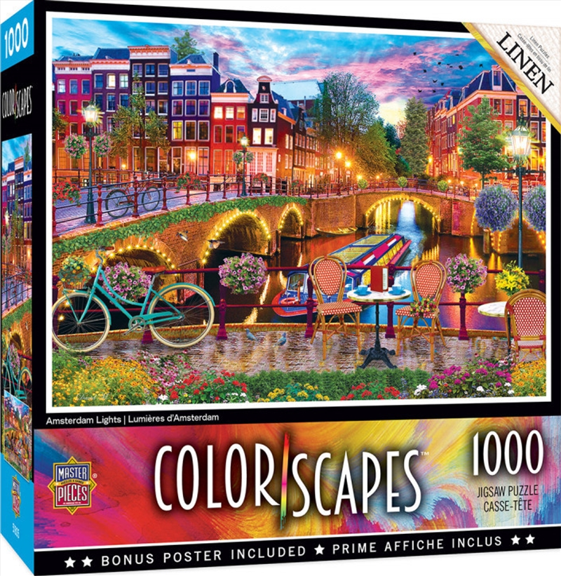 Colorscapes Amsterdam Lights 1000 Piece Puzzle/Product Detail/Destination
