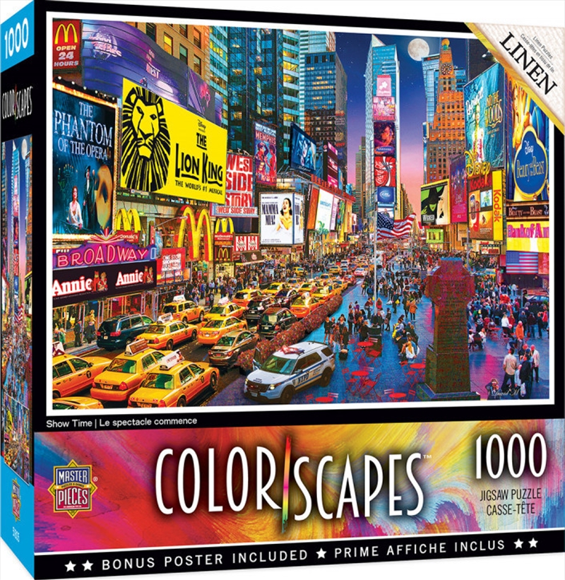 New York Times Square Show 1000 Piece Puzzle | Merchandise