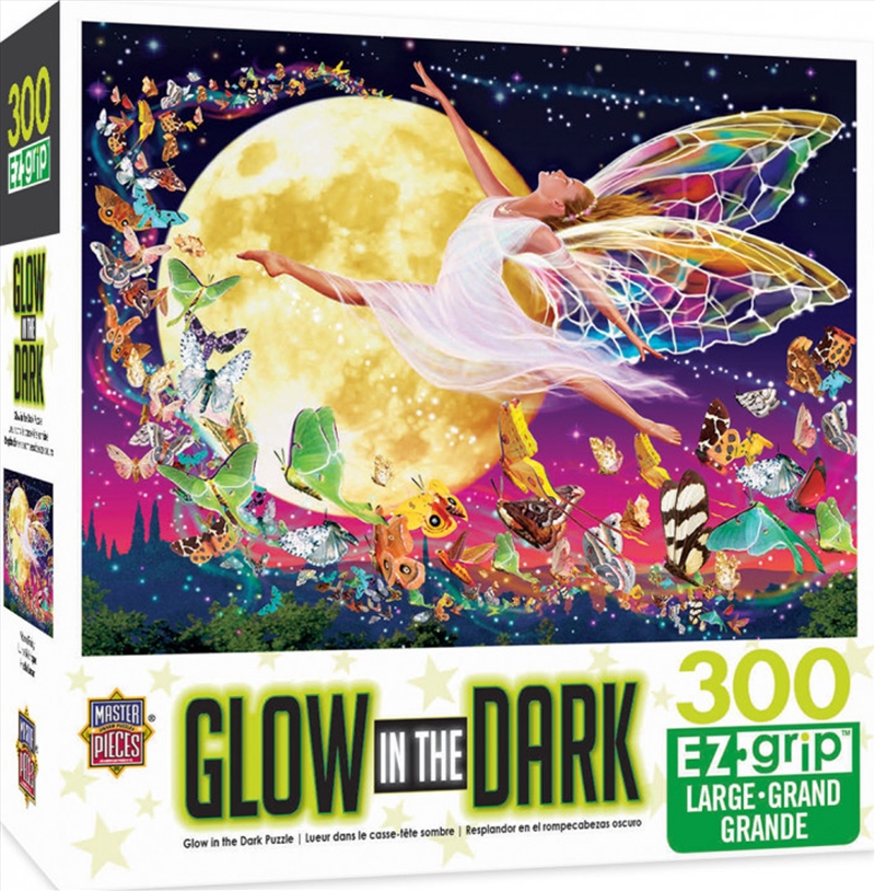 Glow In The Dark Moon Fairy 300 Piece Puzzle/Product Detail/Art and Icons