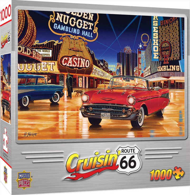 Cruisin Gamblin Man 1000 Piece Puzzle/Product Detail/Art and Icons