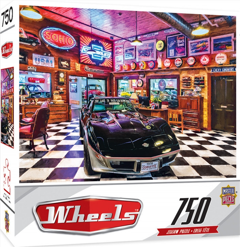 Wheels Black Beauty 750 Piece Puzzle/Product Detail/Auto and Sport