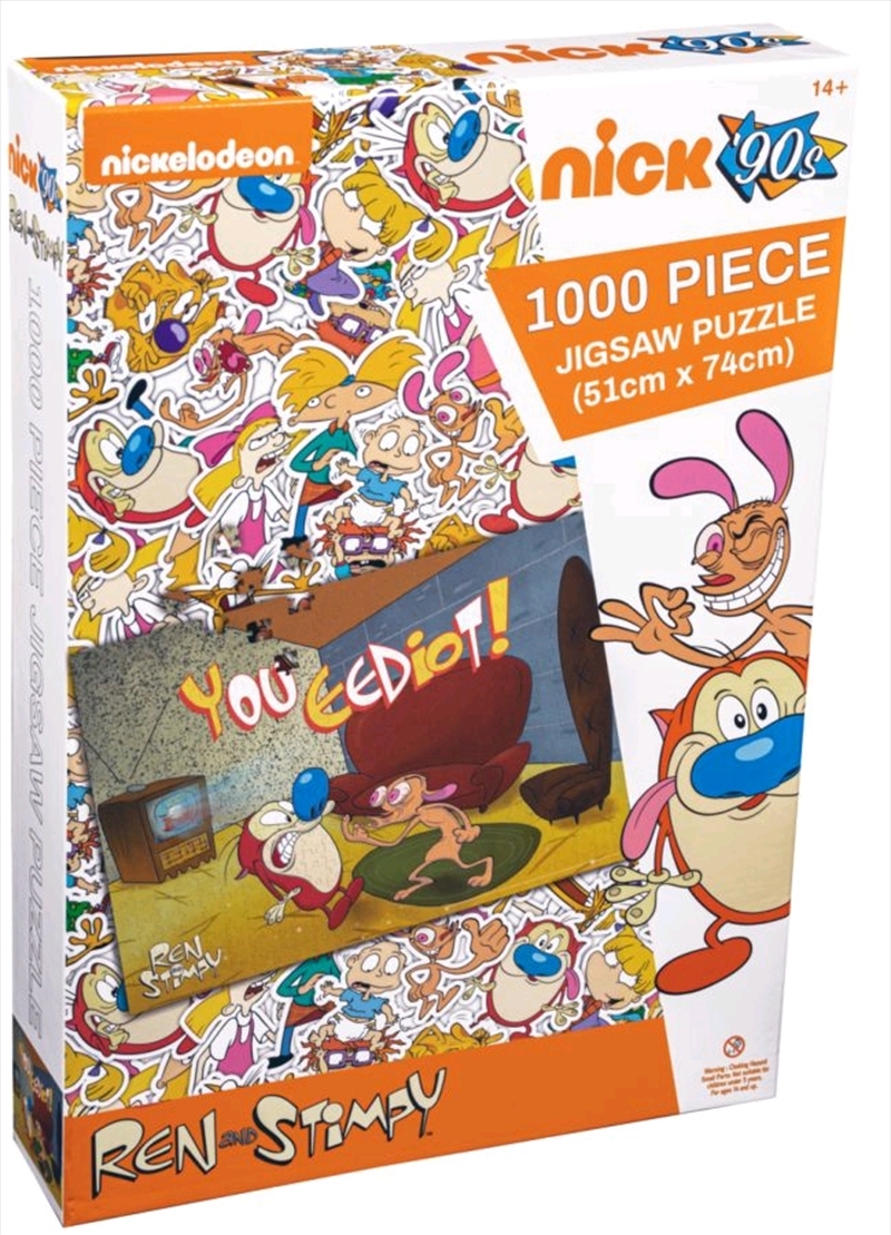 Ren and Stimpy - You Eediot 1000 piece Jigsaw Puzzle/Product Detail/Film and TV