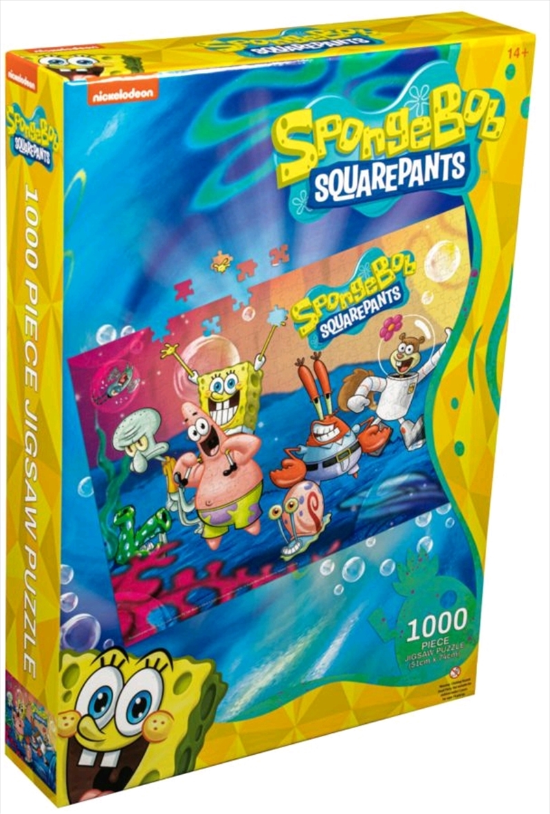 SpongeBob SparePants - Cast 1000 piece Jigsaw Puzzle/Product Detail/Film and TV