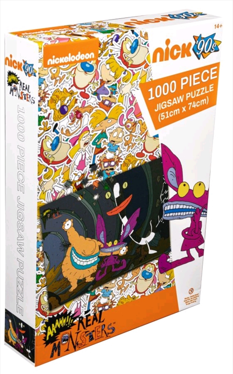 Aaahh!!! Real Monsters - Sewer Tunnel 1000 piece Jigsaw Puzzle/Product Detail/Film and TV