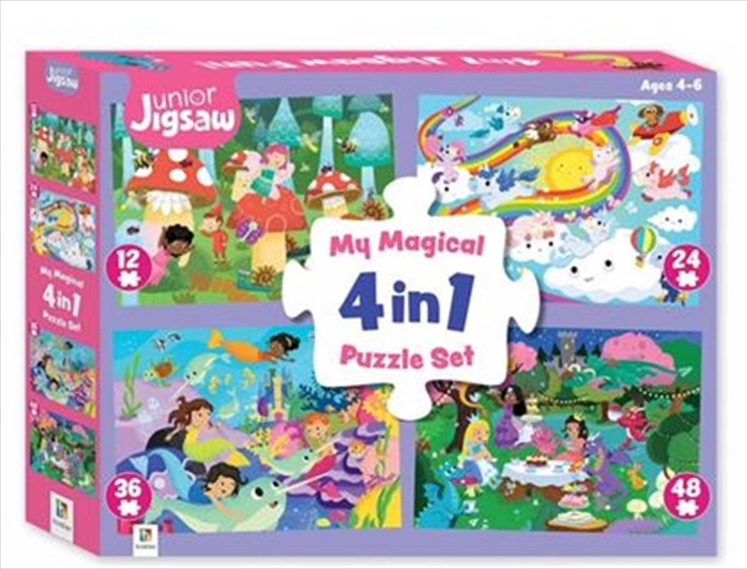 My Magical 4 In 1 Jigsaw Fun/Product Detail/Education and Kids
