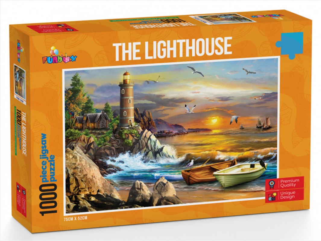 Funbox Puzzle Perfect Places the Lighthouse Puzzle 1000 pieces/Product Detail/Nature and Animals