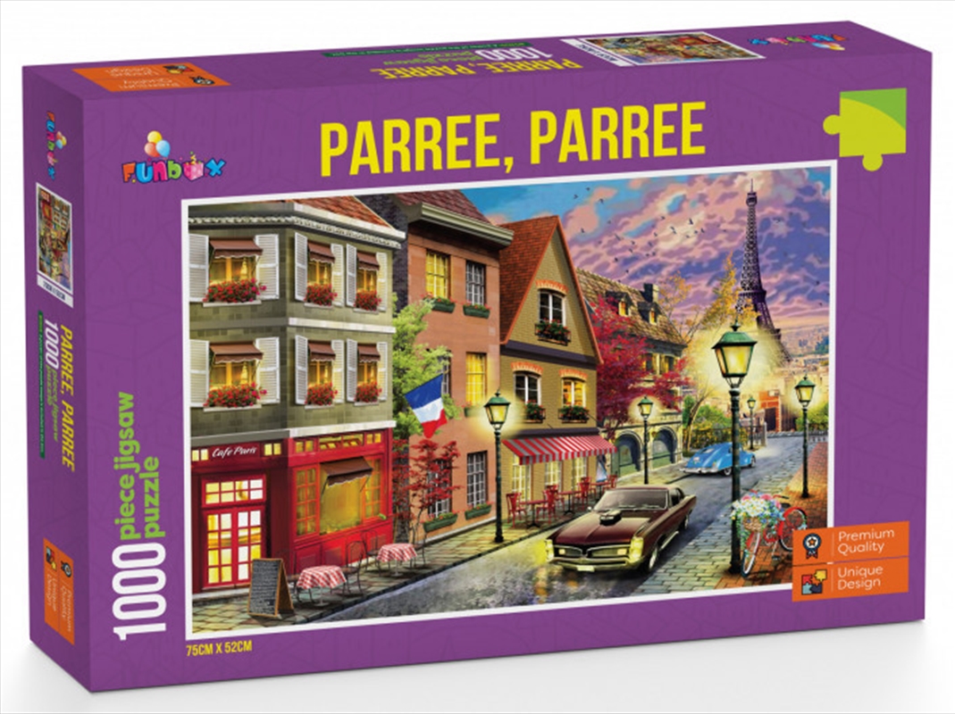 Funbox Puzzle Paree Paree Part 2 Puzzle 1,000 pieces/Product Detail/Destination