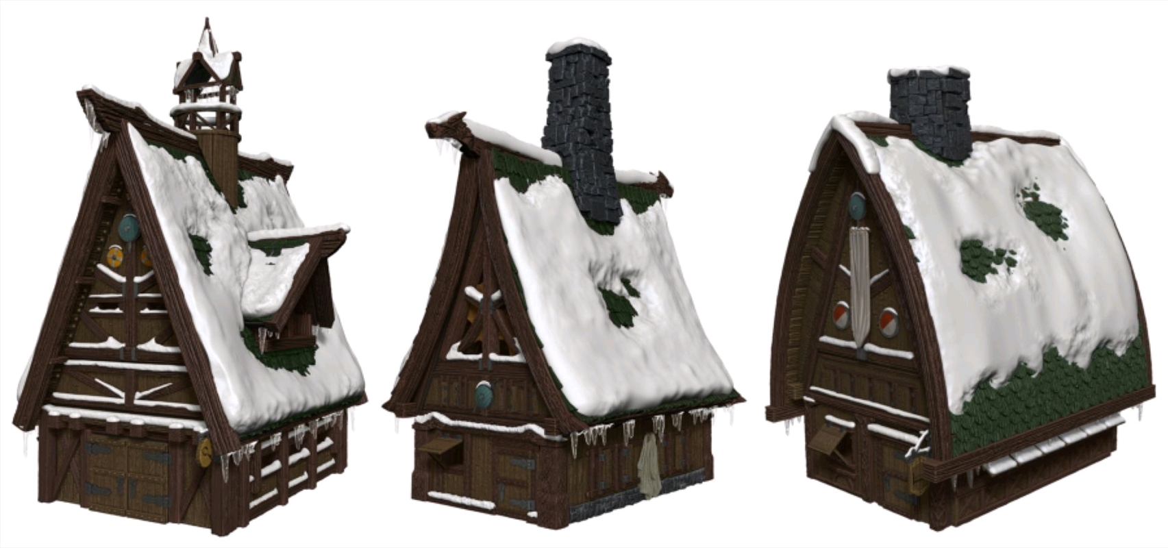 Dungeons & Dragons - Icons of the Realms Ten Towns Papercraft Set/Product Detail/RPG Games