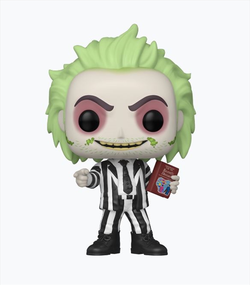 Beetlejuice With Handbook Glow Pop! Vinyl NY20 RS/Product Detail/Convention Exclusives