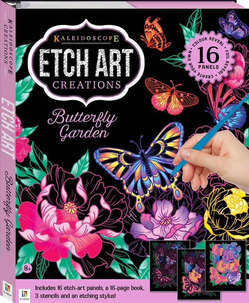 Kaleidoscope Etch Art Creations: Butterfly Garden/Product Detail/Children