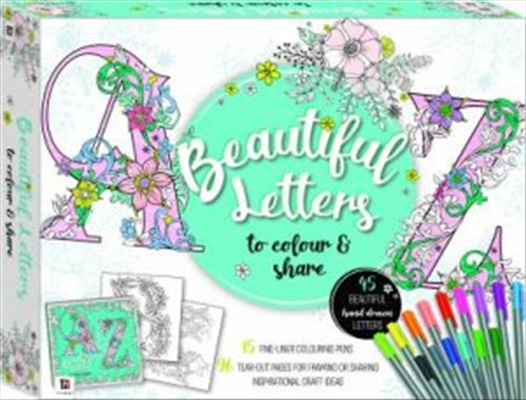 Beautiful Letters To Colour And Share Kit/Product Detail/Arts & Crafts Supplies