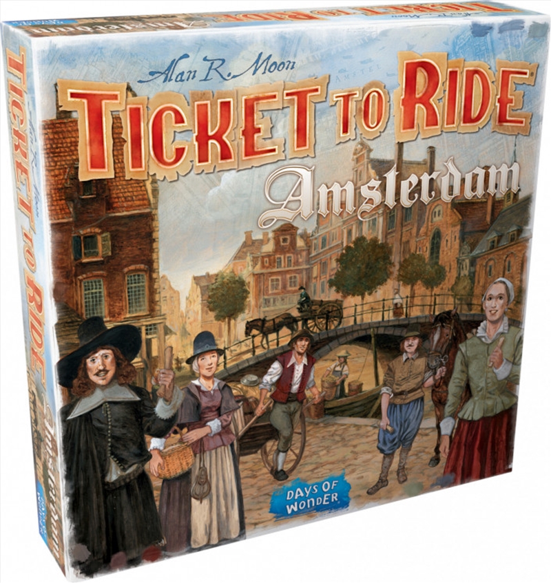 Ticket To Ride Amsterdam/Product Detail/Board Games